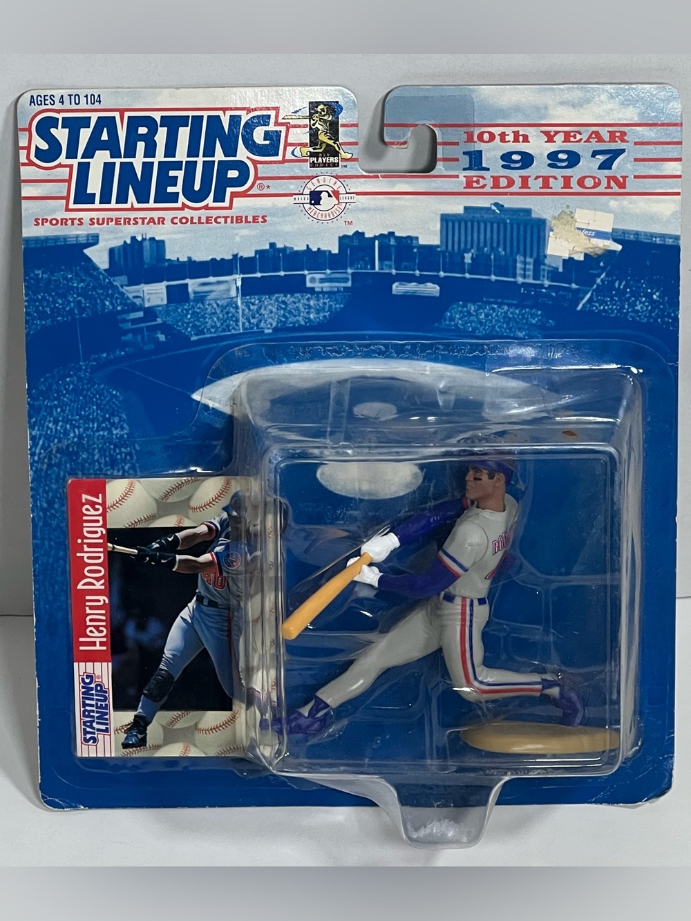 Starting Lineup 1997 Henry Rodriguez Baseball Figure